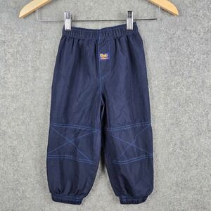 Bob the Builder Pants Kids 2T Navy Blue Workwear Style Elastic Waist Retro Y2K